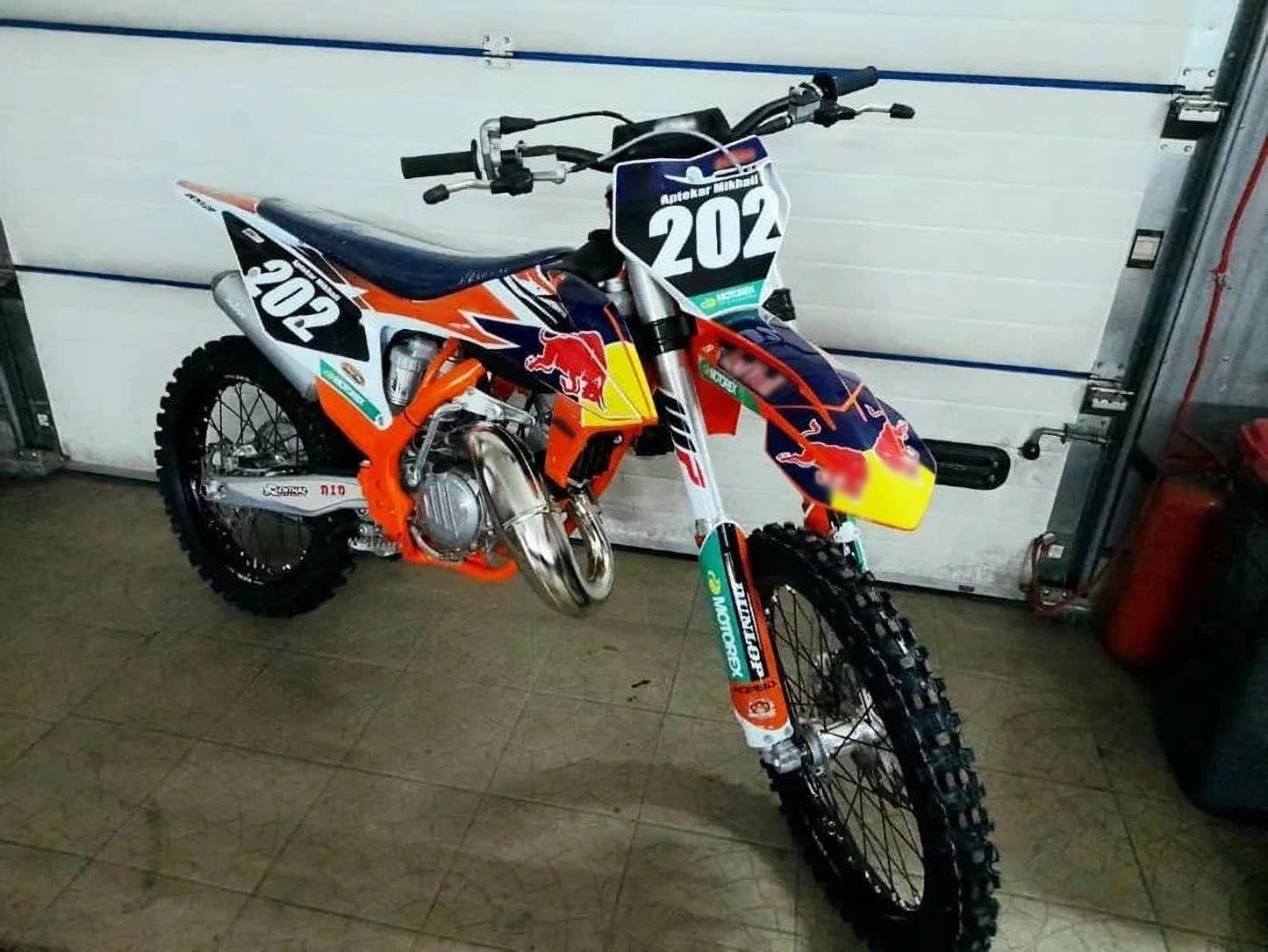 Custom vinyl sticker for motorcycle KTM sx sxf exc smc smr Duke Cross, Motocross vinyl lettering