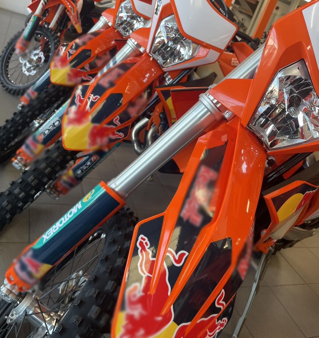 Custom vinyl sticker, decals for motorcycle KTM 300 exc 2025 champion edition, Sx SXF EXC 2006 - 2023, 2024 125 250 350 450 Factory Team
