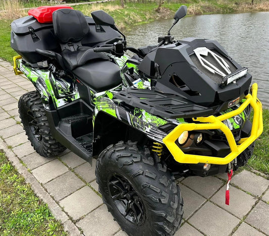 Custom vinyl protective stickers ATV Can-Am Maverick x3 Polaris rzr pro xp Outlander Renegade, motorcycle decals graphic kit for motocross